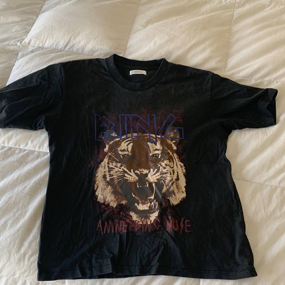 Anine Bing Tiger T Shirt size small